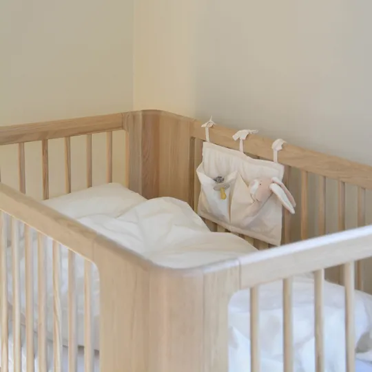 We Are Bitte Baby Bed - Oak - Nature