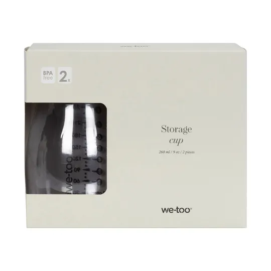 We-Too Aufbewahrungsbehälter- 260 ml - 2 Stück