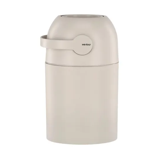 We-Too Teleskop Windeleimer - Oatmeal | Deckel | Windeleimerbeutel