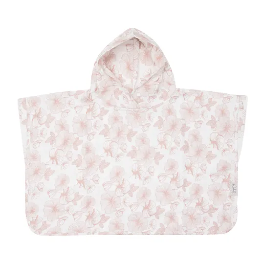 Witlof For Kids Flower Powder Badponcho - Hydrofiel