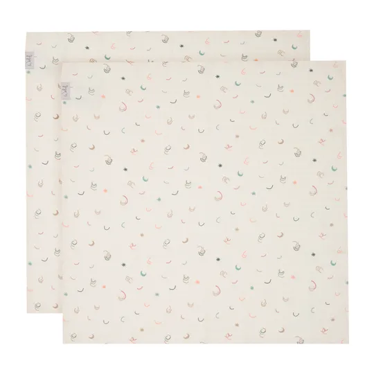 Witlof For Kids Magical Days Hydrofiel Doek - 65 x 65 cm - 2 Stuks