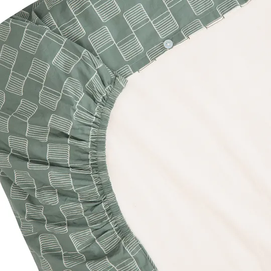 Witlof For Kids Sticky Stripes Tuck-Inn Bettbezug - 140 x 200 cm