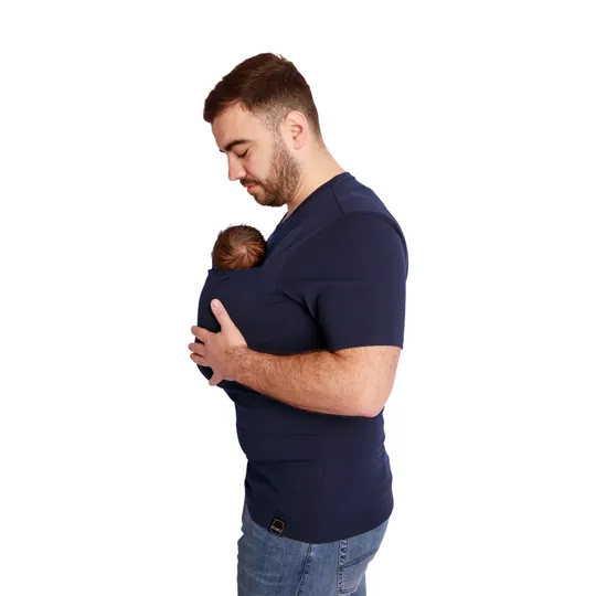 Womboo Beutelshirt - Herren - Dunkelblau
