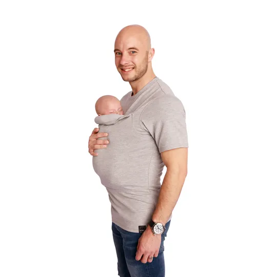 Womboo Beutelshirt - Herren - Größe XXL - Hellgrau