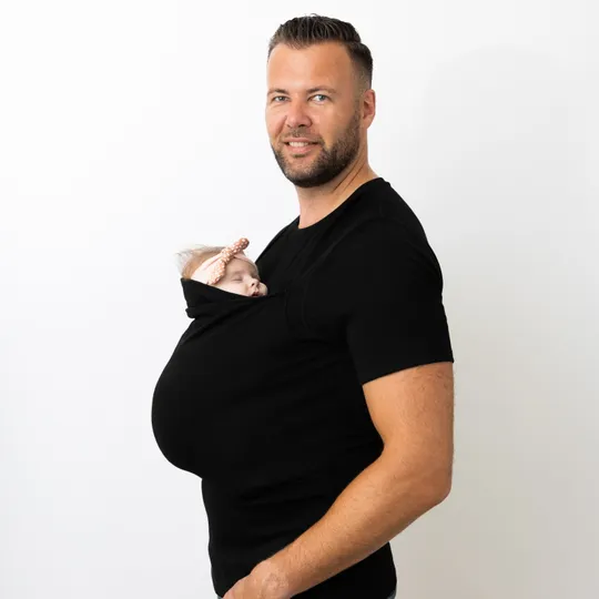 Womboo Beutelshirt Mann Schwarz