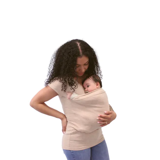 Womboo Beutelshirt Frau Beige