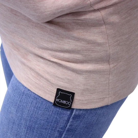 Womboo Beutelshirt Frau Beige