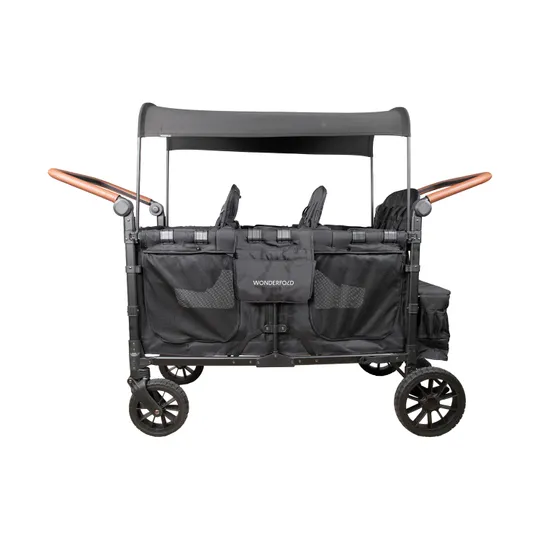 WonderFold W6 Luxe Pro Bolderkar - Zwart