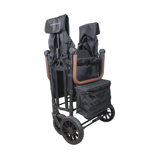 WonderFold W6 Luxe Pro Bolderkar - Zwart