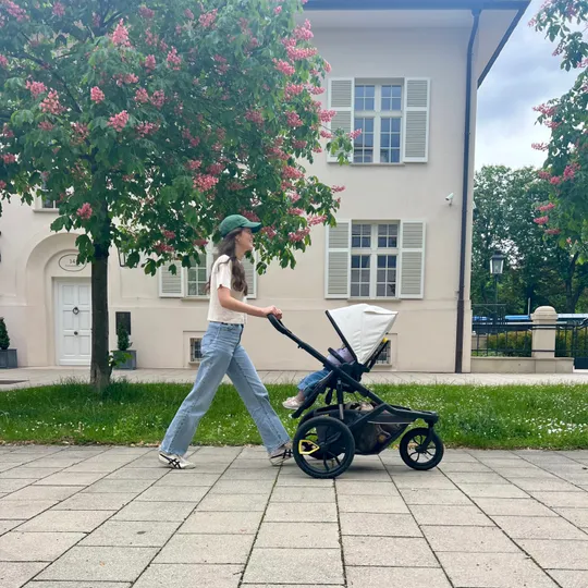 Veer & Jog Jogger Gestell - Dunkelgrau / Schwarz