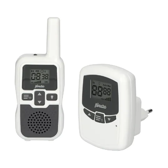Alecto DBX-80 Babyphone  - Weiß/Anthrazit
