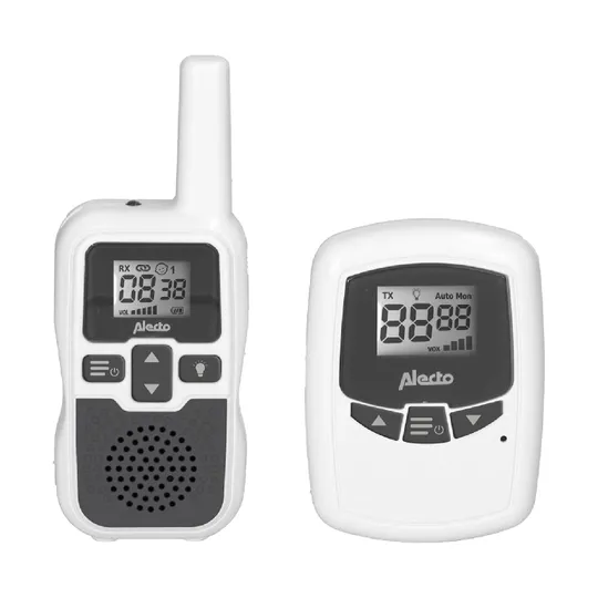 Alecto DBX-80 Babyphone  - Weiß/Anthrazit