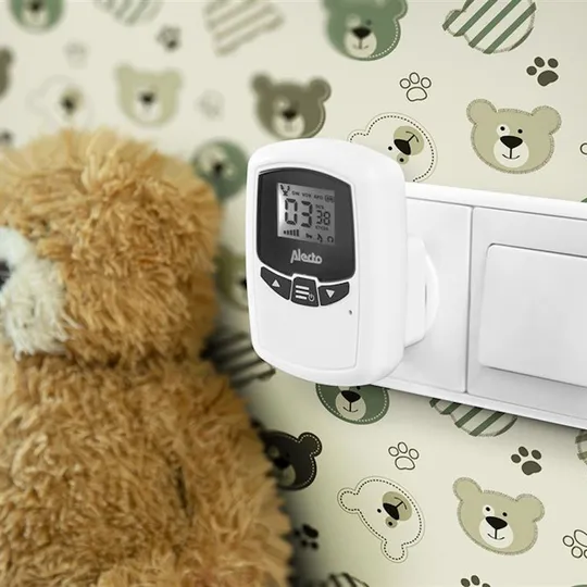Alecto DBX-80 Babyphone  - Weiß/Anthrazit