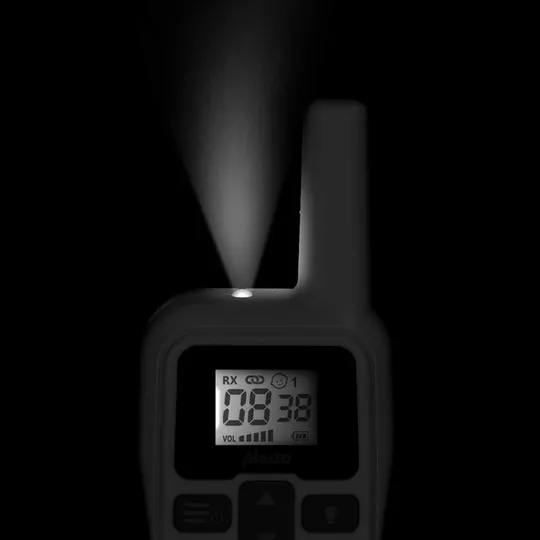 Alecto DBX-80 Babyphone  - Weiß/Anthrazit