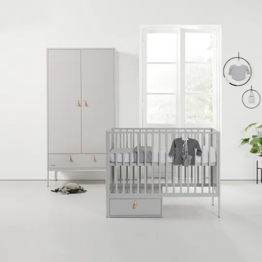 Kidsmill Amy Babyzimmer Grau