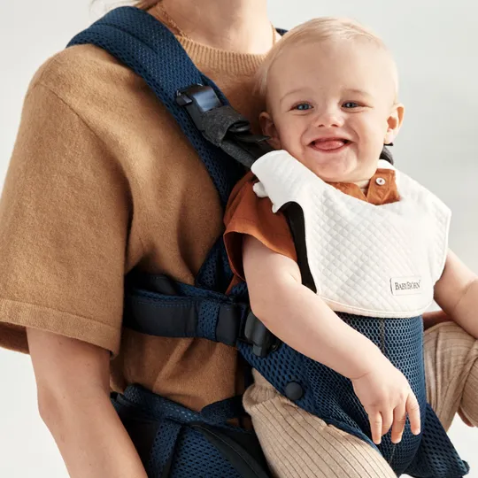 BabyBjörn Harmony Draagzak Tencel Slab - Wit 