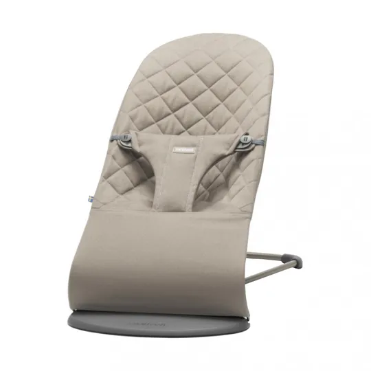 BabyBjörn Bliss Cotton Wippe - Sandgrau