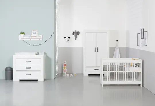 Kidsmill Brent Babyzimmer Weiß