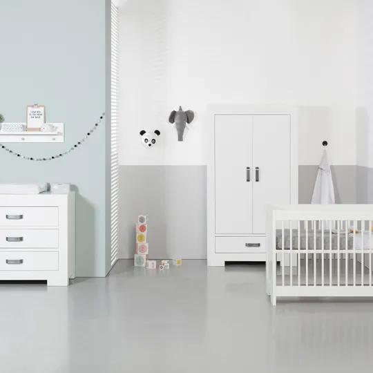 Kidsmill Brent Babyzimmer Weiß