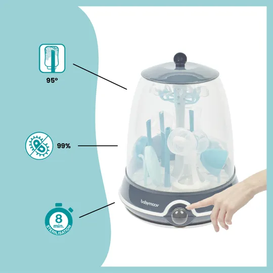 Babymoov Turbo Steam+ 2-in-1-Sterilisator