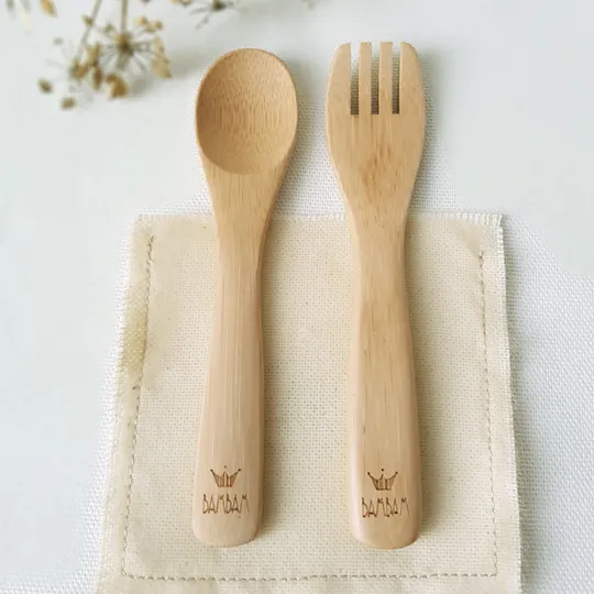 BamBam Bamboo Fork & Spoon 51467