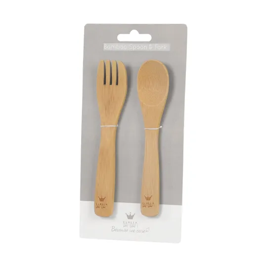 BamBam Bamboo Fork & Spoon 51467