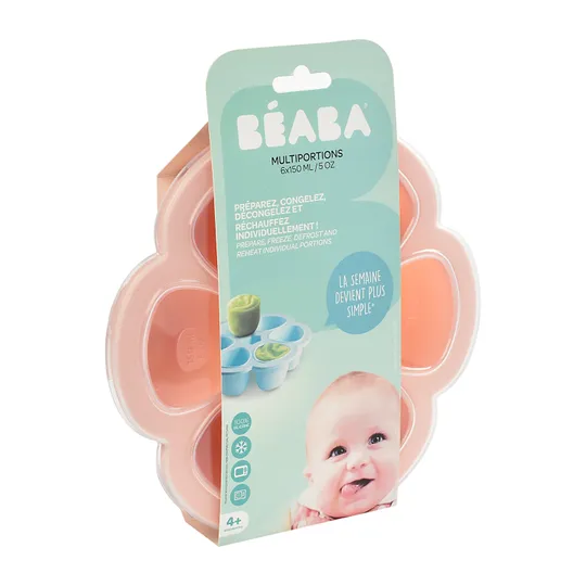 Beaba Multi Porties Opbergbakjes 6 x 150 ml