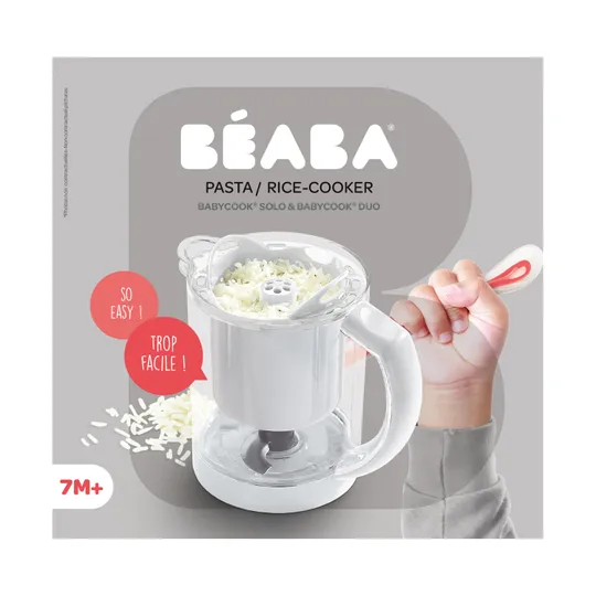 Beaba Reis- / Pastakocher Babycook® Plus Weiß
