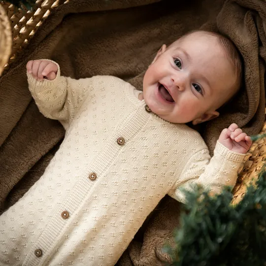 Baby's Only Miracle Strampler - Warm Linen