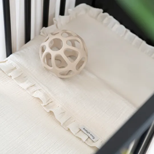 Baby's Only Calm Spannbettlaken - 40x80 cm - Warm Linen