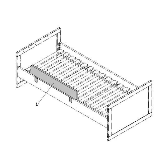 Bopita Retro Uitvalbeschermer Wit
