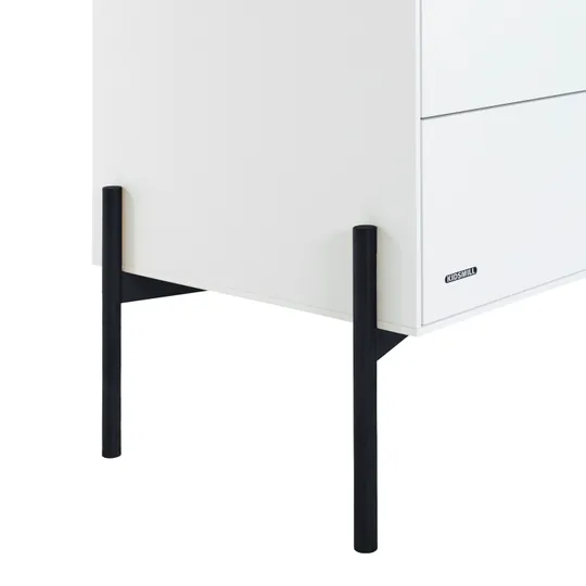 Kidsmill Boutique Kommode Weiß / Schwarz