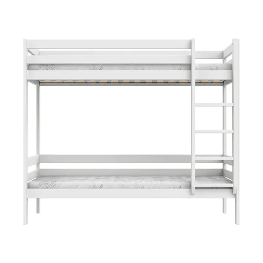 LIFETIME Kidsrooms Elements Etagenbett – 90 x 200 cm – Weiß lackiert