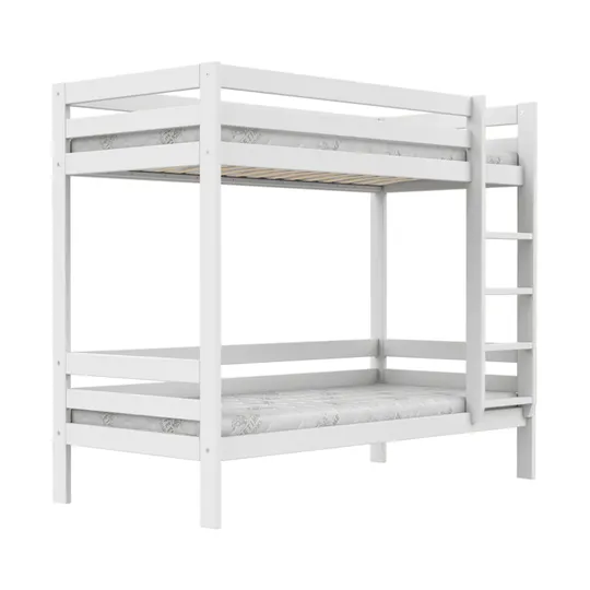 LIFETIME Kidsrooms Elements Etagenbett – 90 x 200 cm – Weiß lackiert