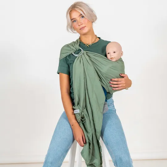ByKay Traveler Ringsling Tragetuch Travel Green