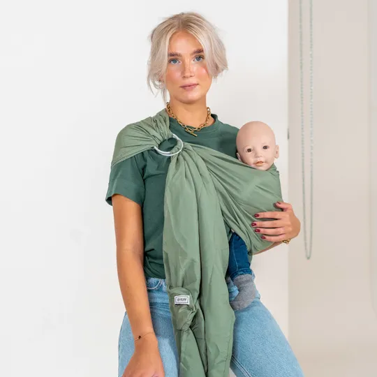 ByKay Traveler Ringsling Tragetuch Travel Green