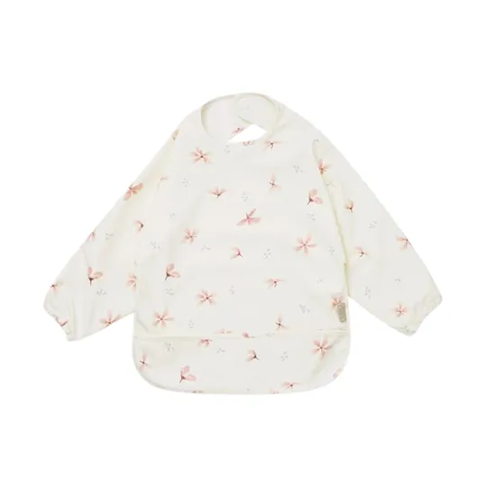 Cam Cam Copenhagen Windflower Lätzchen Langer Ärmel Cream