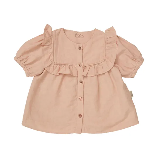 Cam Cam Copenhagen Cleo Blouse - Maat 68 - Gold Flower