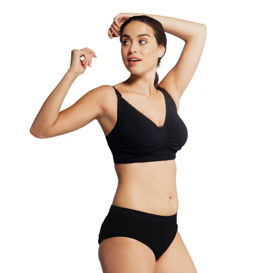 Carriwell Gelbeugel Voedingsbh Zwart