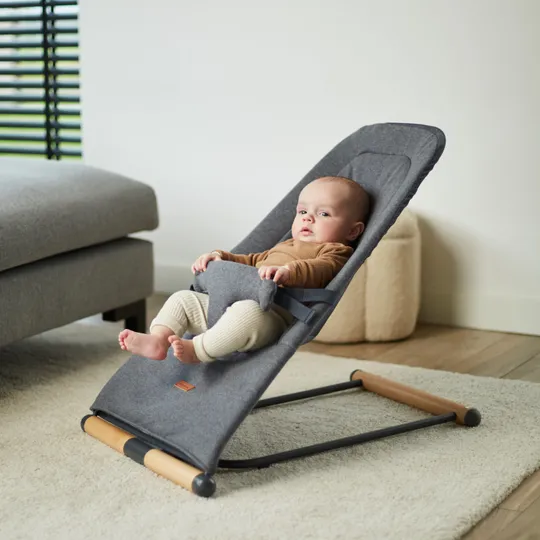 Childhome Evolux Wippe – Natur / Anthrazit