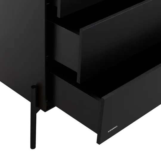 Kidsmill Boutique Babyzimmer Schwarz Matt