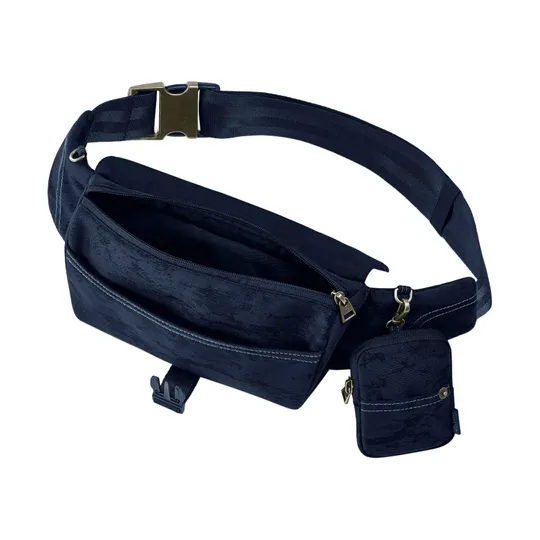 Cybex Rebellious Luxury Denim Blue Heuptasje - Navy Blue