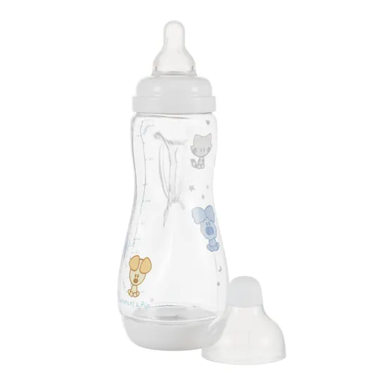 Difrax Woezel en Pip Handgreepfles Groot