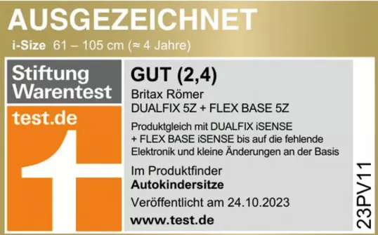 Britax Römer Dualfix 5Z Autositz - Lux