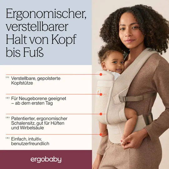 Ergobaby Babytrage - Omni Lite Mesh