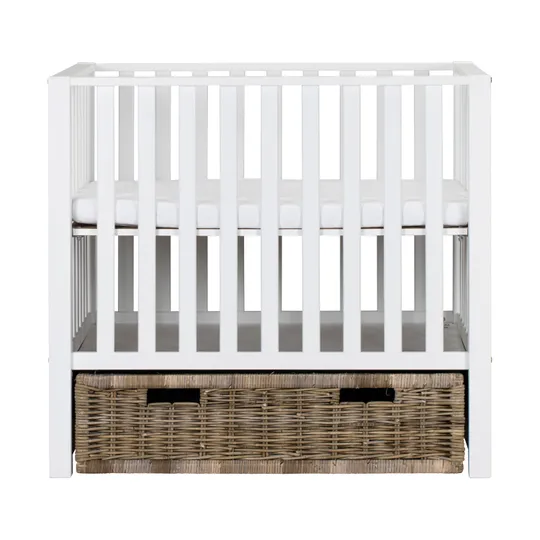 Europe Baby Mees Laufstall mit Korb-Schublade Matt