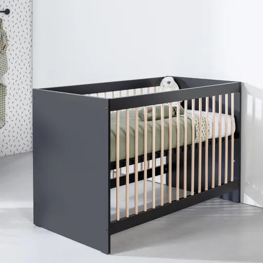 Europe Baby Nova Babyzimmer Schwarz-Eiche