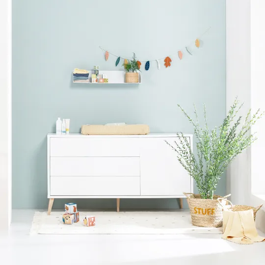 Europe Baby Sterre Babyzimmer Weiß
