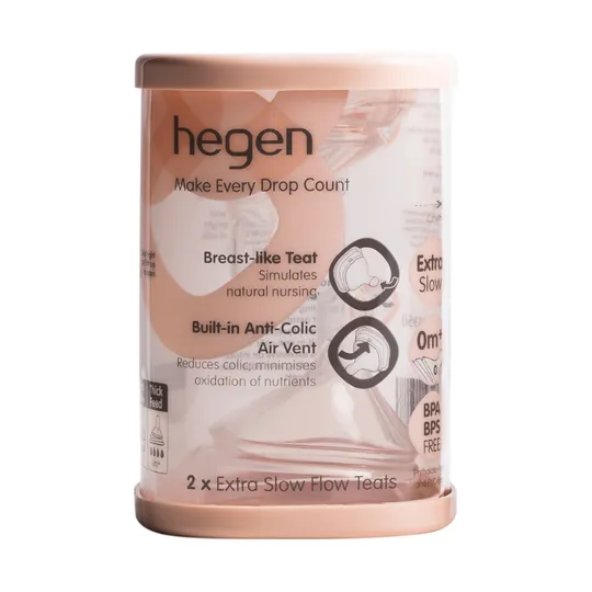 Hegen Extra Slow Flow Sauger 2 Stück