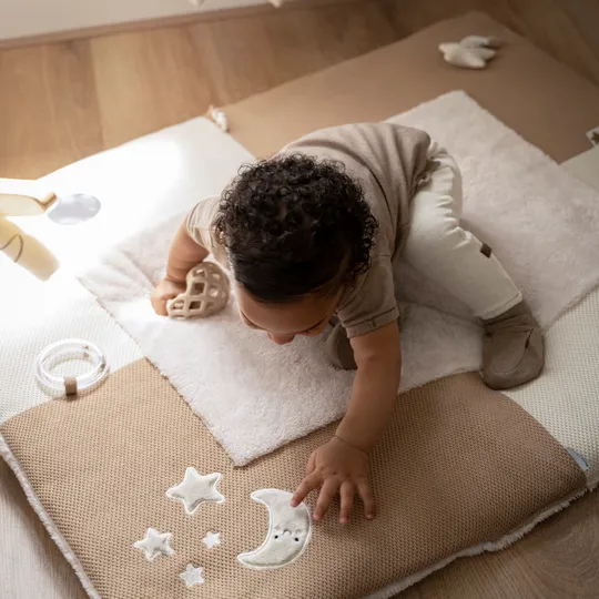 Baby's Only Heaven Boxkleed - 75x95 cm - Clay/Warm Linen 